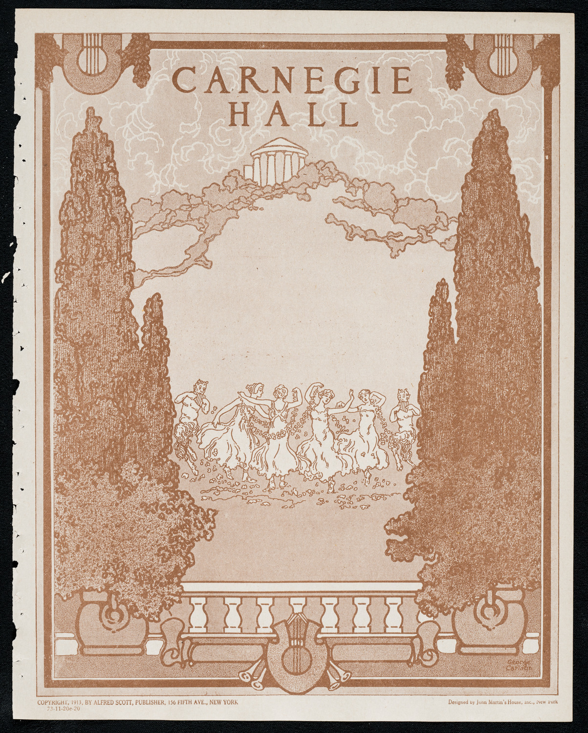 Duci de Kerekjarto, Violin, November 20, 1920, program page 1