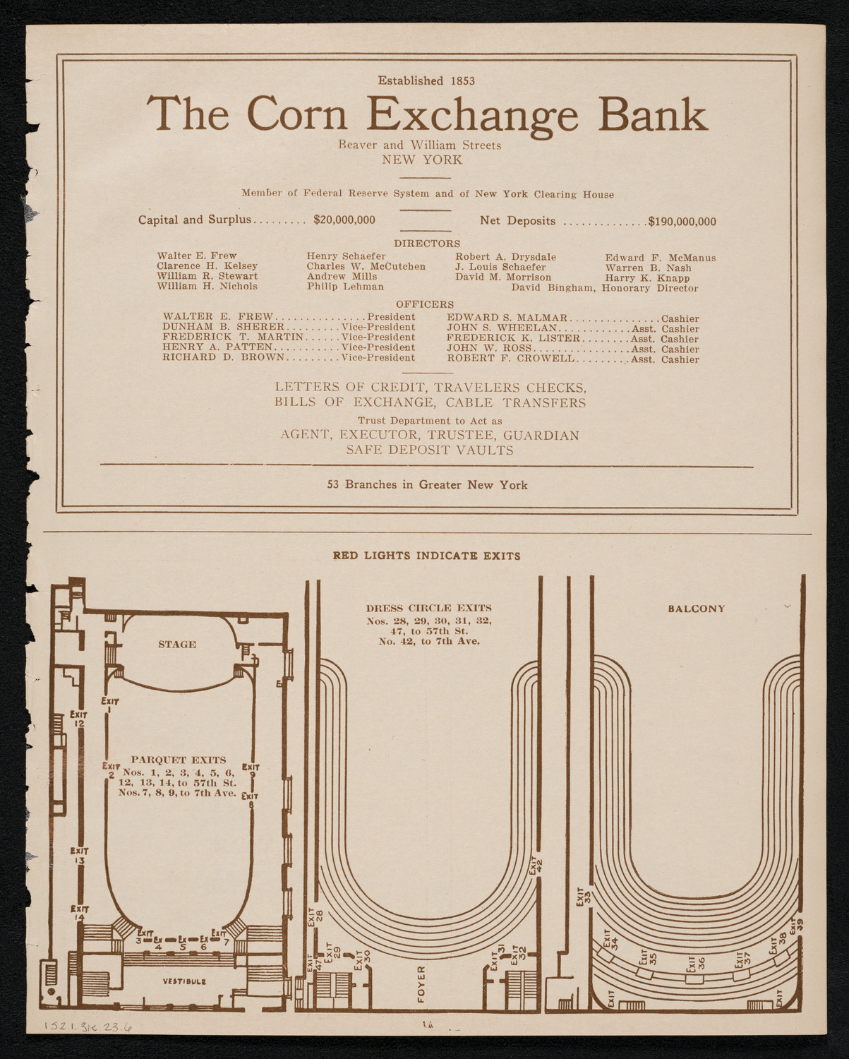 City Symphony Orchestra, January 31, 1923, program page 11