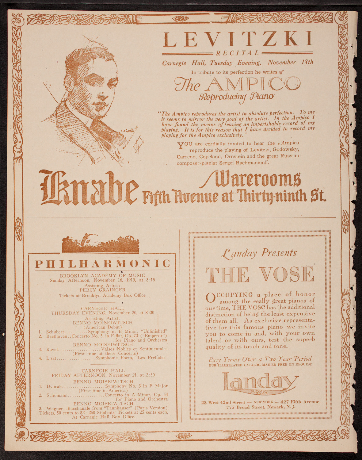 Newman Traveltalks: Alsace-Lorraine, November 17, 1919, program page 12