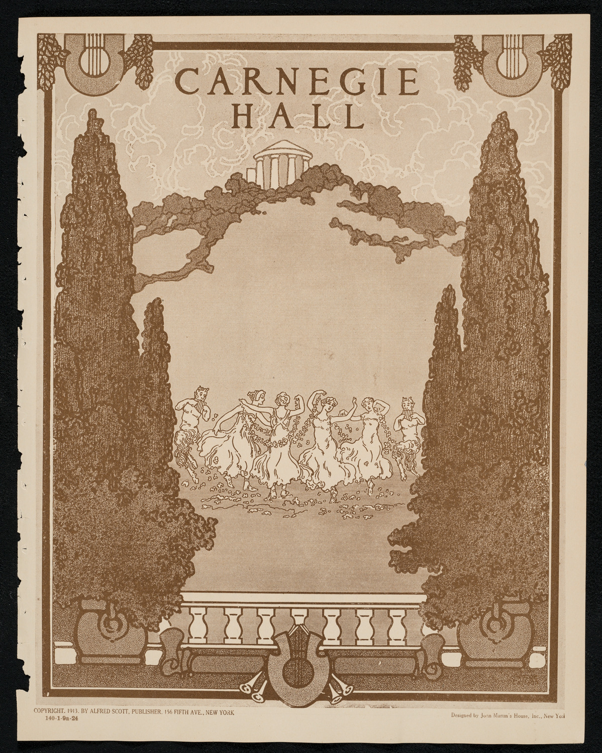 State Symphony Orchestra of New York, January 9, 1924, program page 1