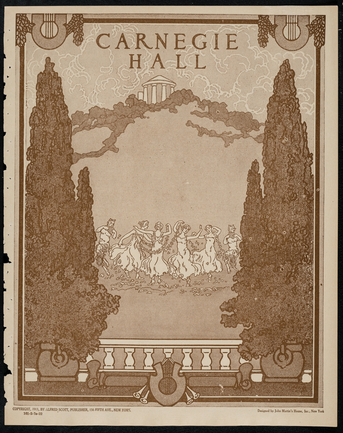 Philadelphia Orchestra, February 7, 1922, program page 1