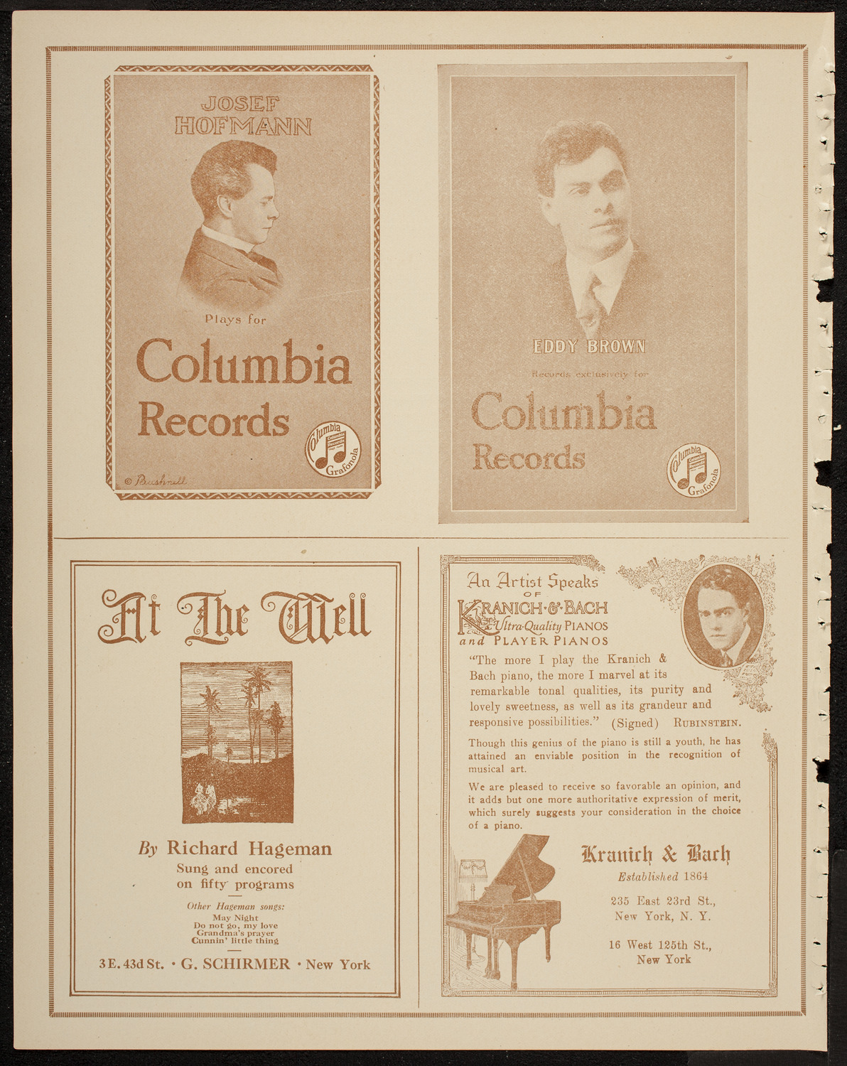 Pupils of Christine Dobbins, May 17, 1920, program page 6