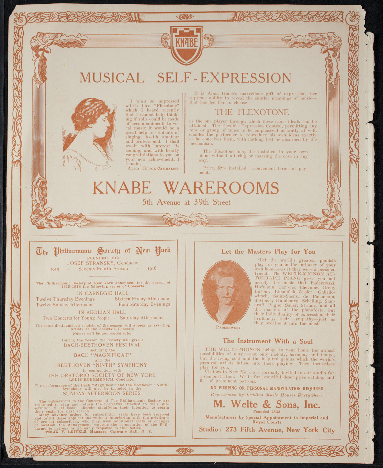 Graduation: College of Dental and Oral Surgery of New York, June 8, 1915, program page 12