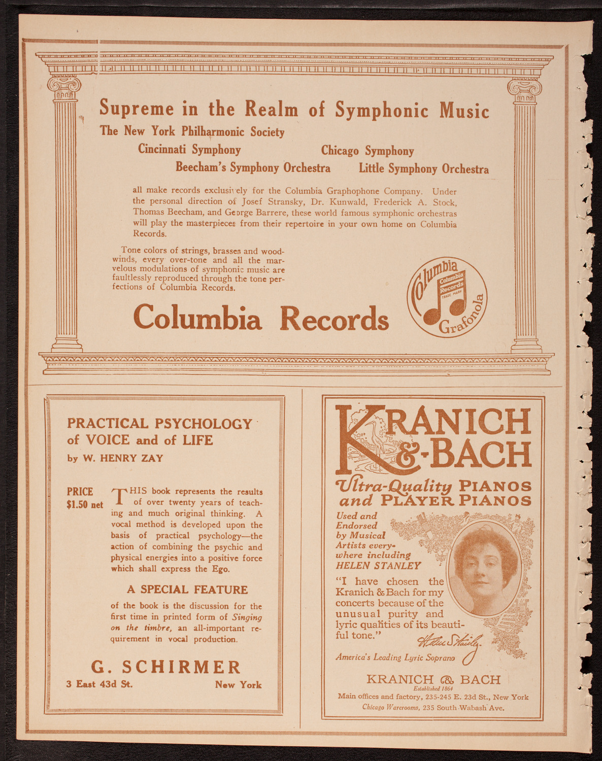Newman Traveltalks: Our West Indies, December 17, 1917, program page 6
