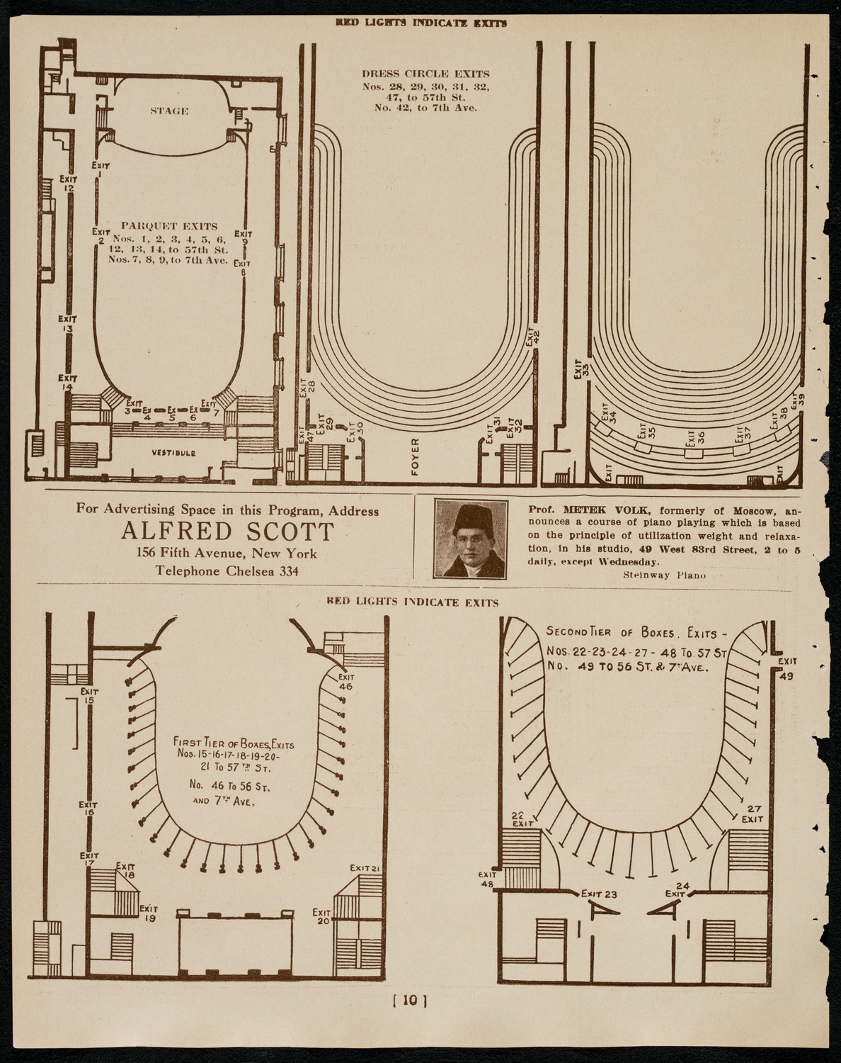 New York Banks' Glee Club, January 10, 1922, program page 10