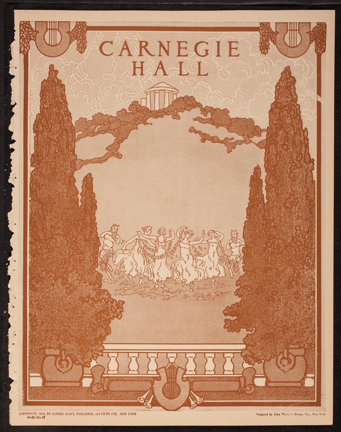 Newman Traveltalks: Our National Parks, November 18, 1917, program page 1