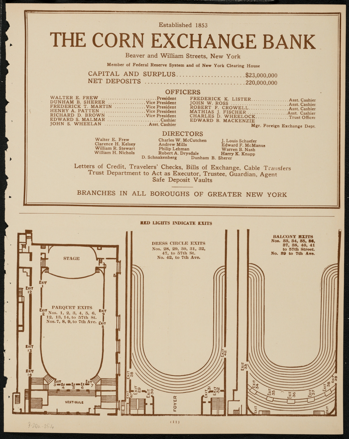 New York Philharmonic, March 20, 1925, program page 11