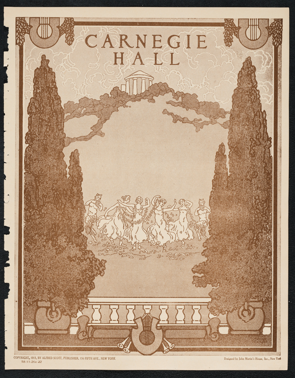Newman Traveltalks: Victoria Falls, November 26, 1922, program page 1
