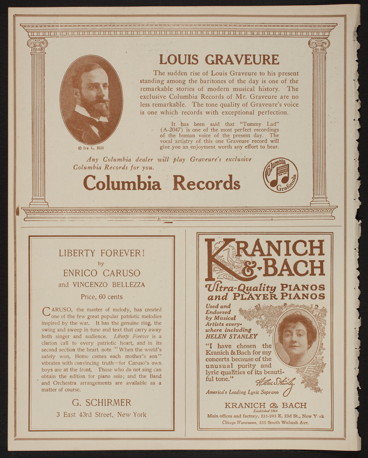 Meeting: The Humanitarian Cult, March 5, 1918, program page 6