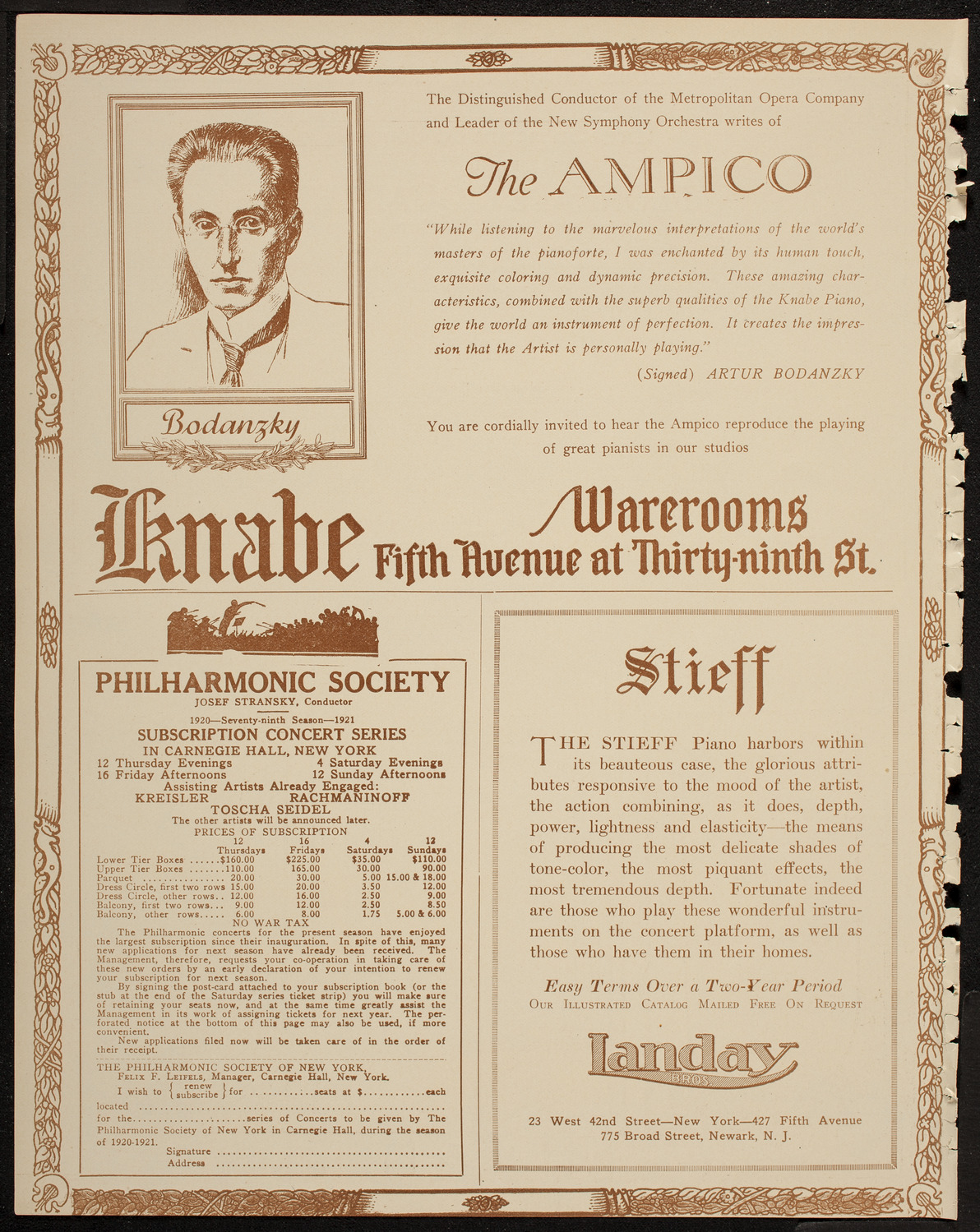 Gala Masonic Music Festival, May 22, 1920, program page 12