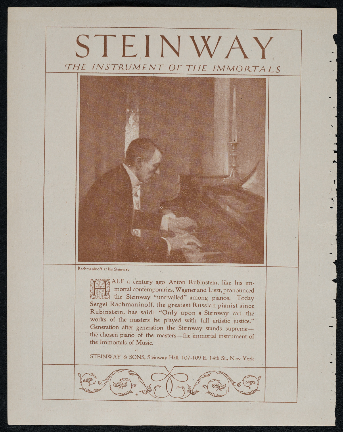 Helen Jeffrey, Violin, February 18, 1921, program page 4