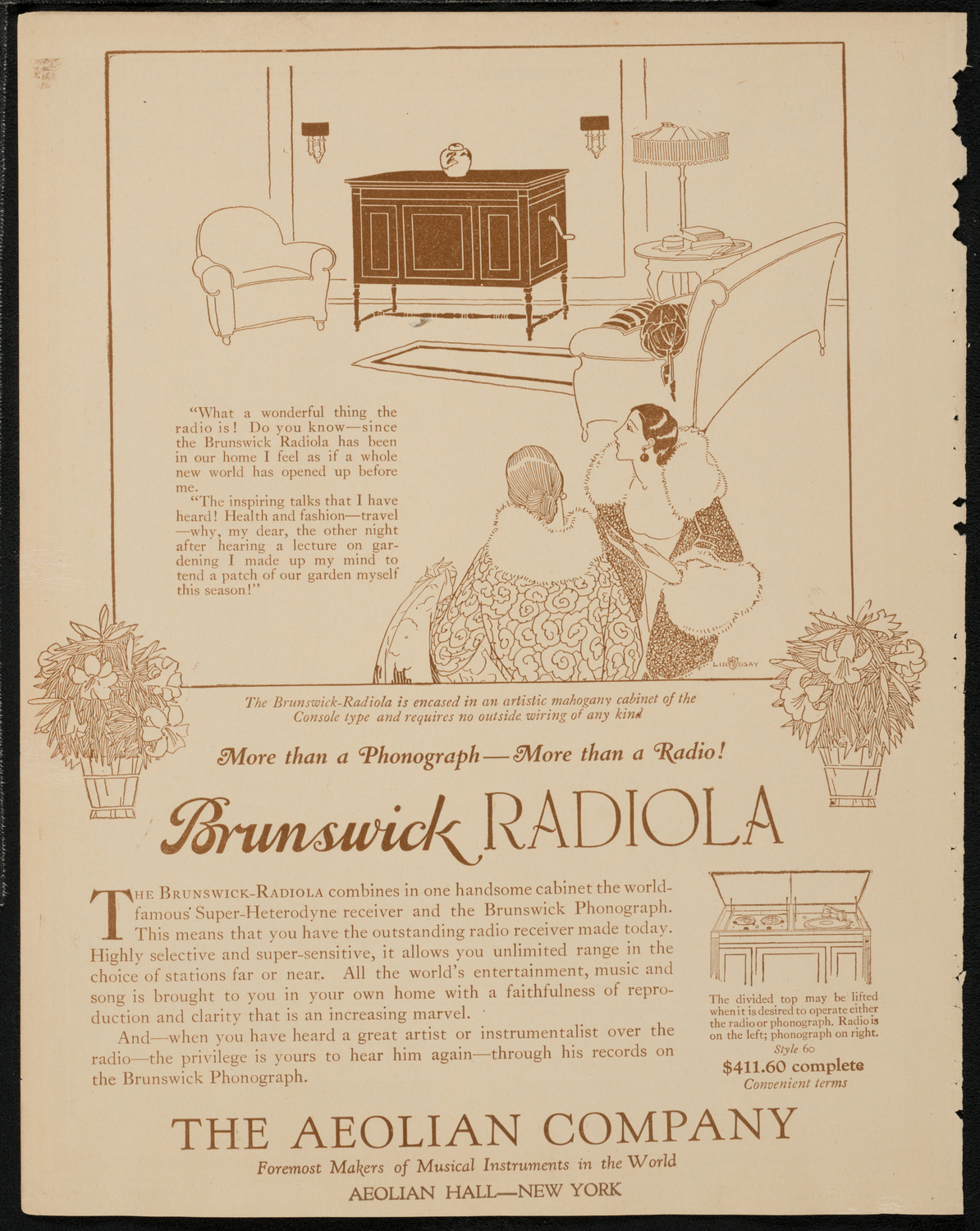 Stockholm University Singers, June 4, 1925, program page 2