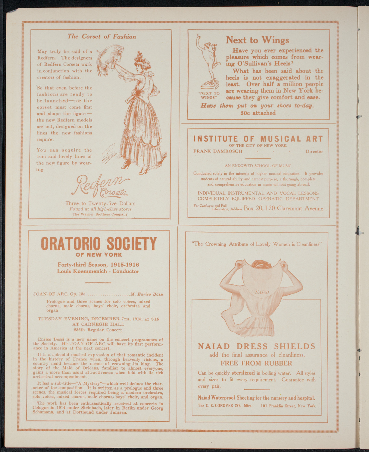 Elena Gerhardt, Soprano, April 10, 1915, program page 2