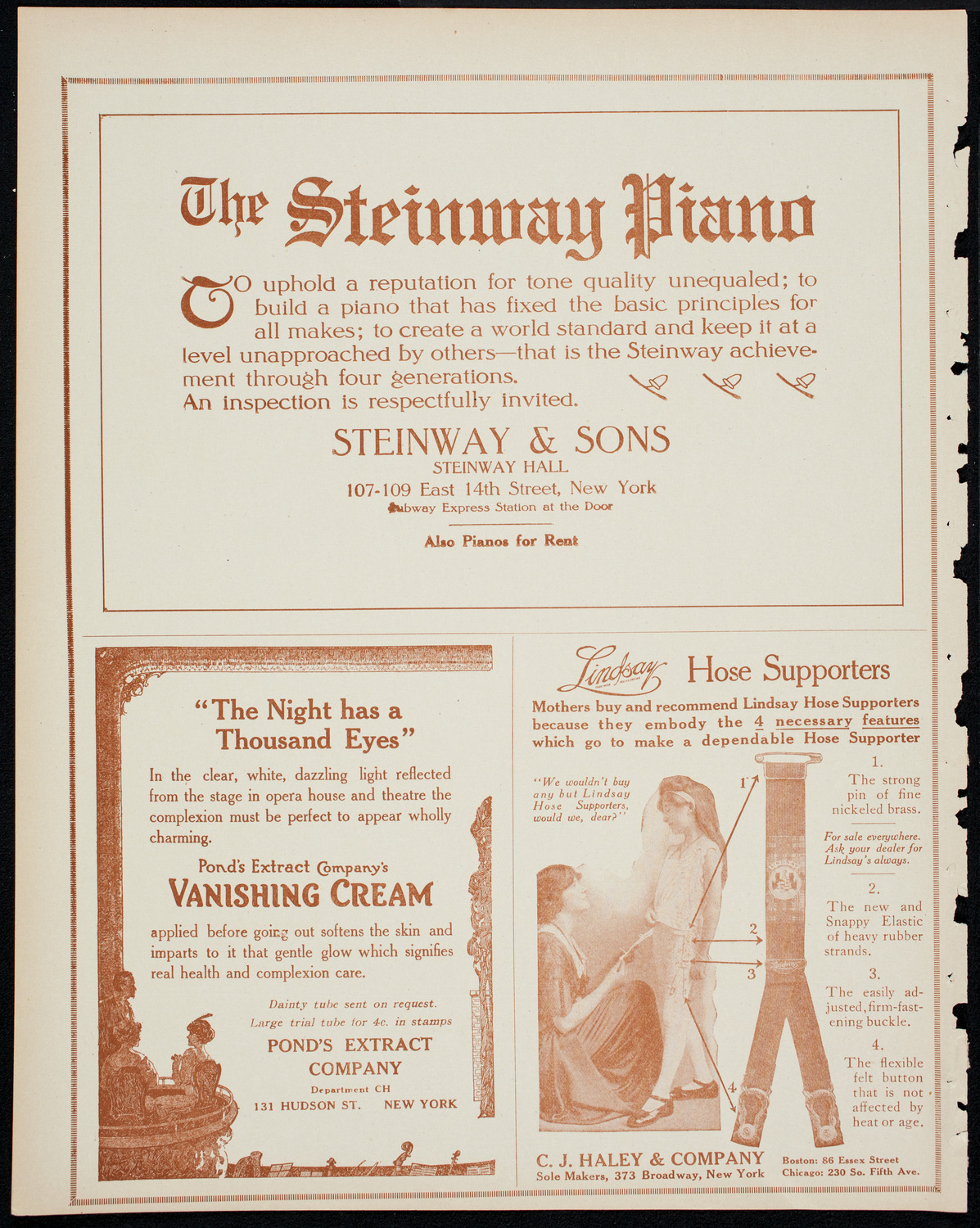 Symphony Concert for Young People, March 14, 1914, program page 4
