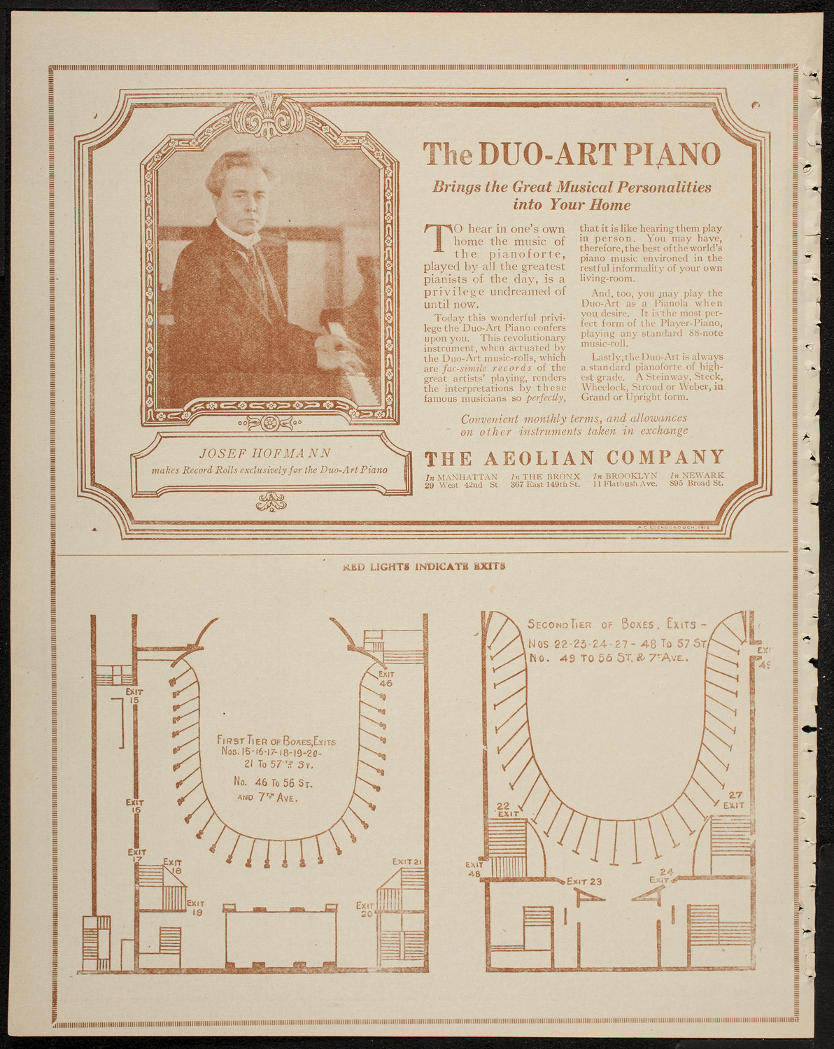 Philadelphia Orchestra, February 10, 1920, program page 10