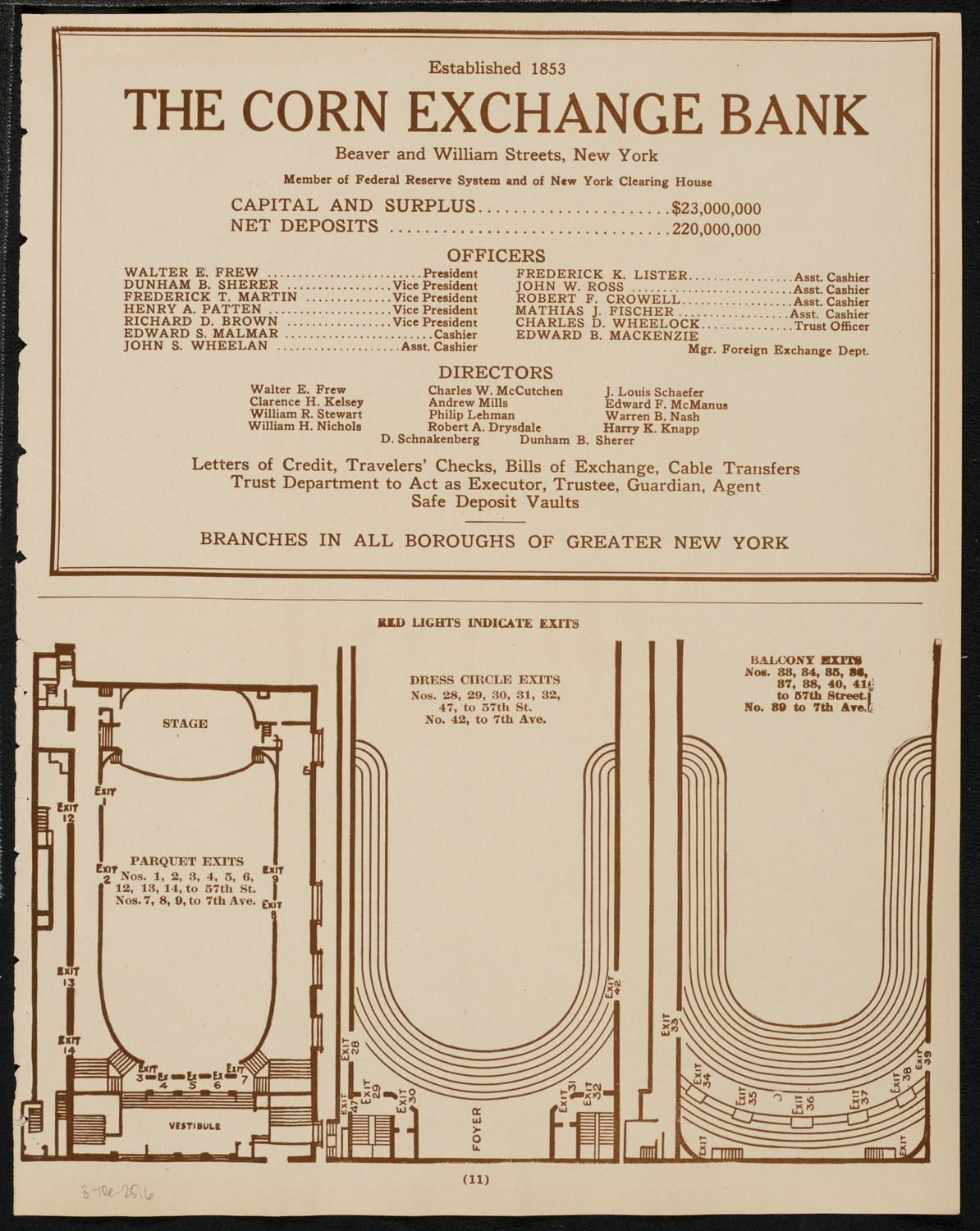 Philadelphia Orchestra, March 10, 1925, program page 11