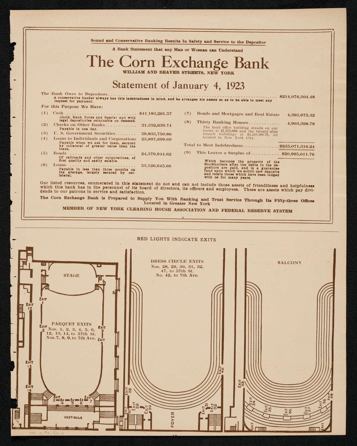 Frieda Hempel, Soprano, January 9, 1923, program page 11