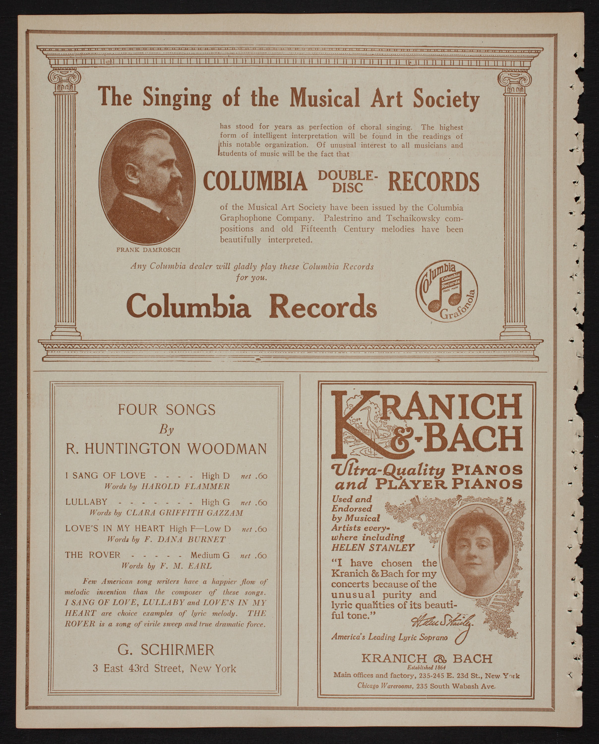 International Music Festival Chorus assisted by People's Choral Union, March 30, 1918, program page 6