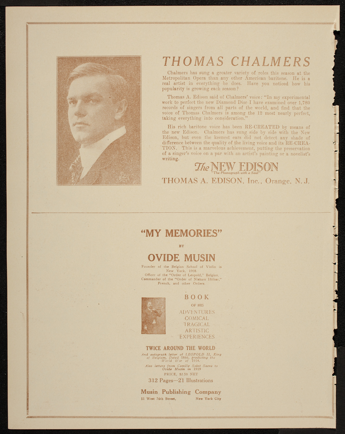 Concert and Meeting: Joint Organization Movement, May 6, 1920, program page 2