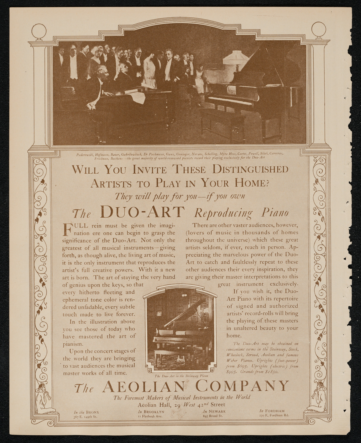 New York Philharmonic Students' Concert, November 12, 1924, program page 2