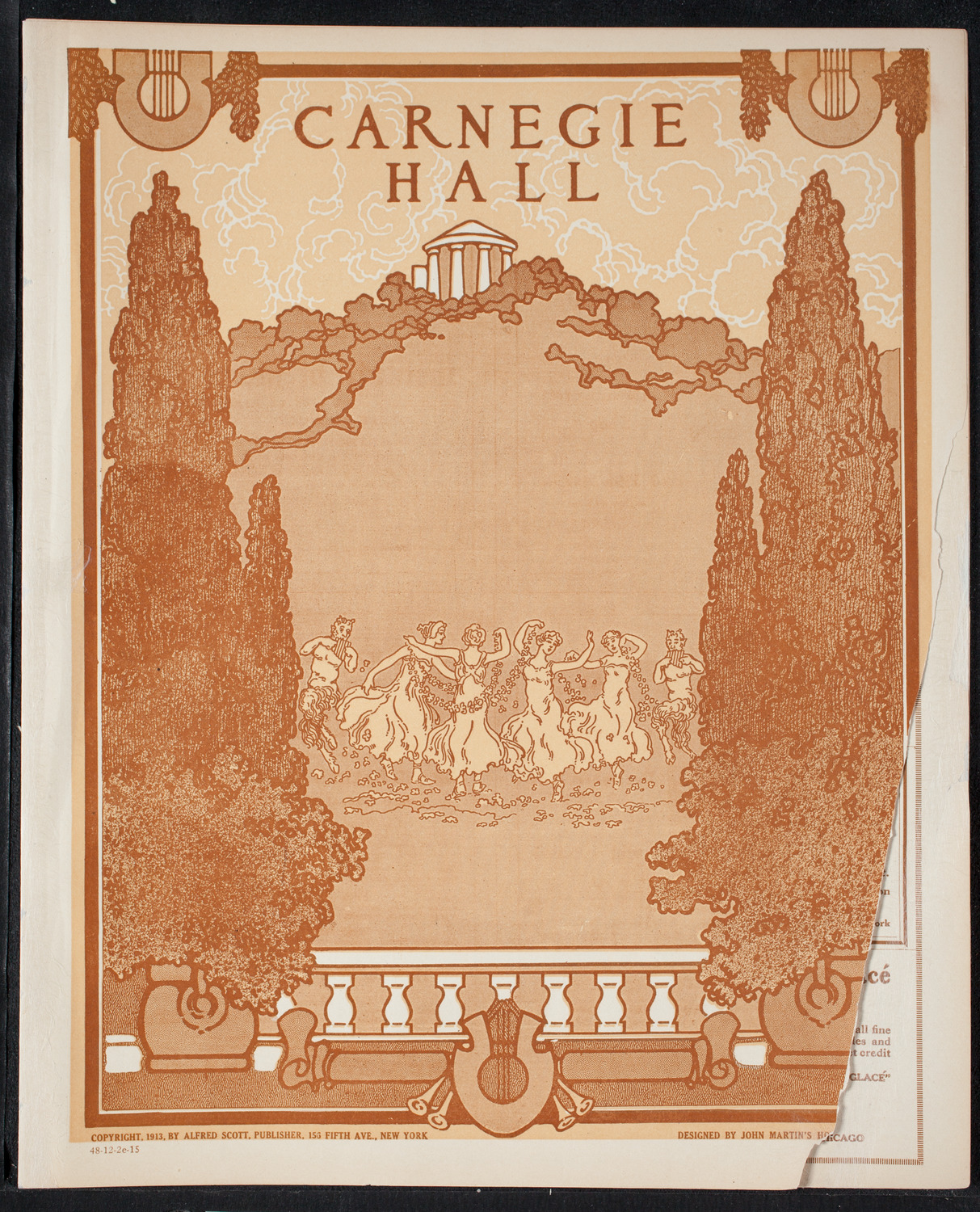 Boston Symphony Orchestra, December 2, 1915, program page 1