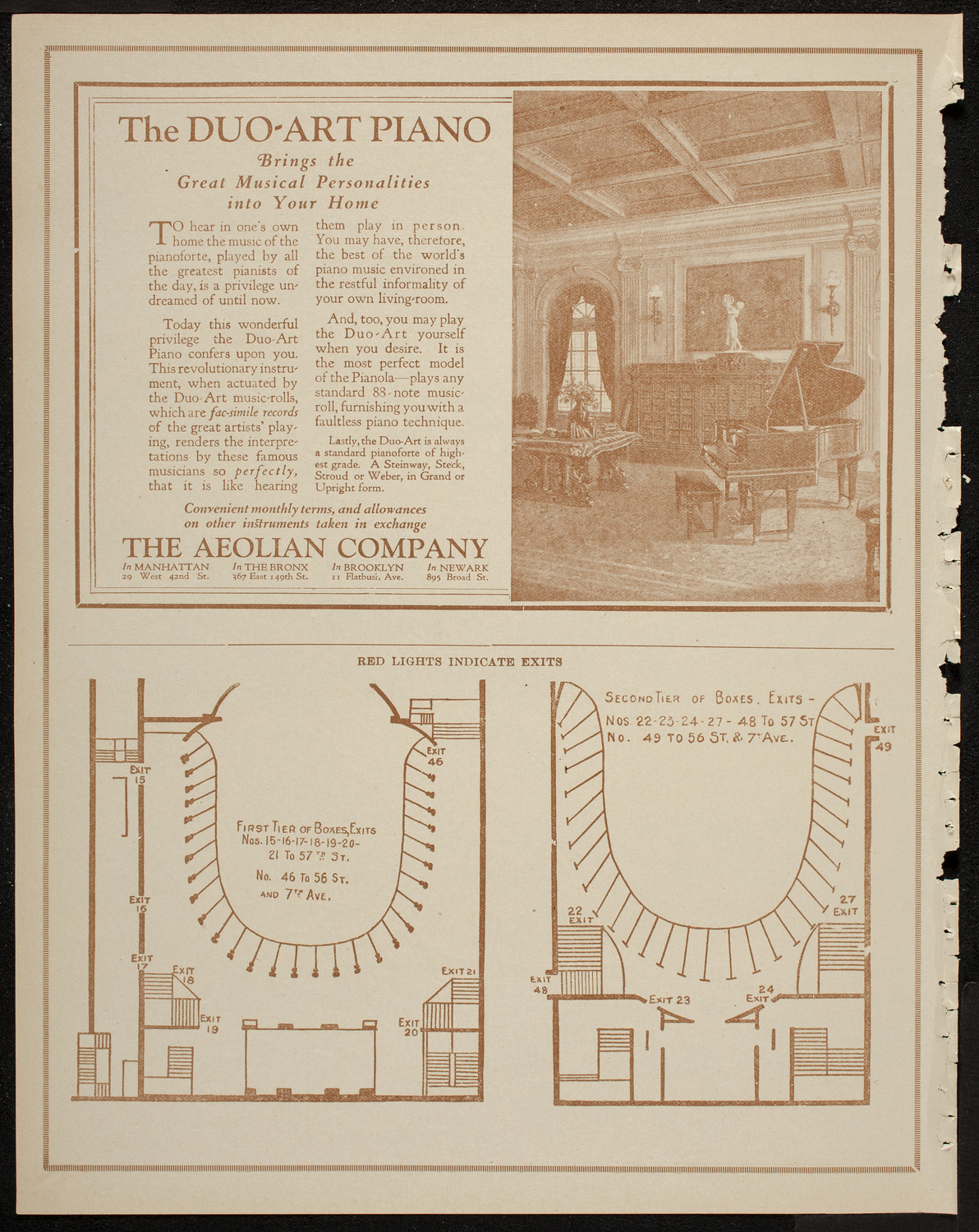 Josef Shlisky, Tenor, and Eddy Brown, Violin, May 16, 1920, program page 10