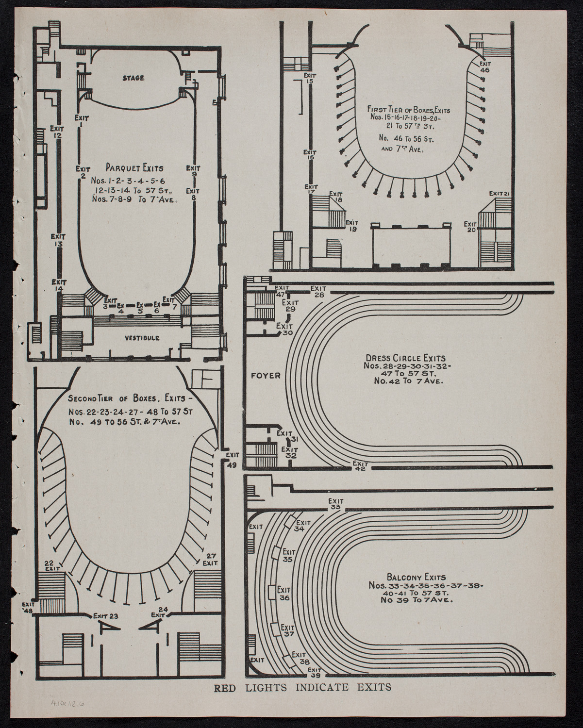 London Symphony Orchestra, April 10, 1912, program page 11