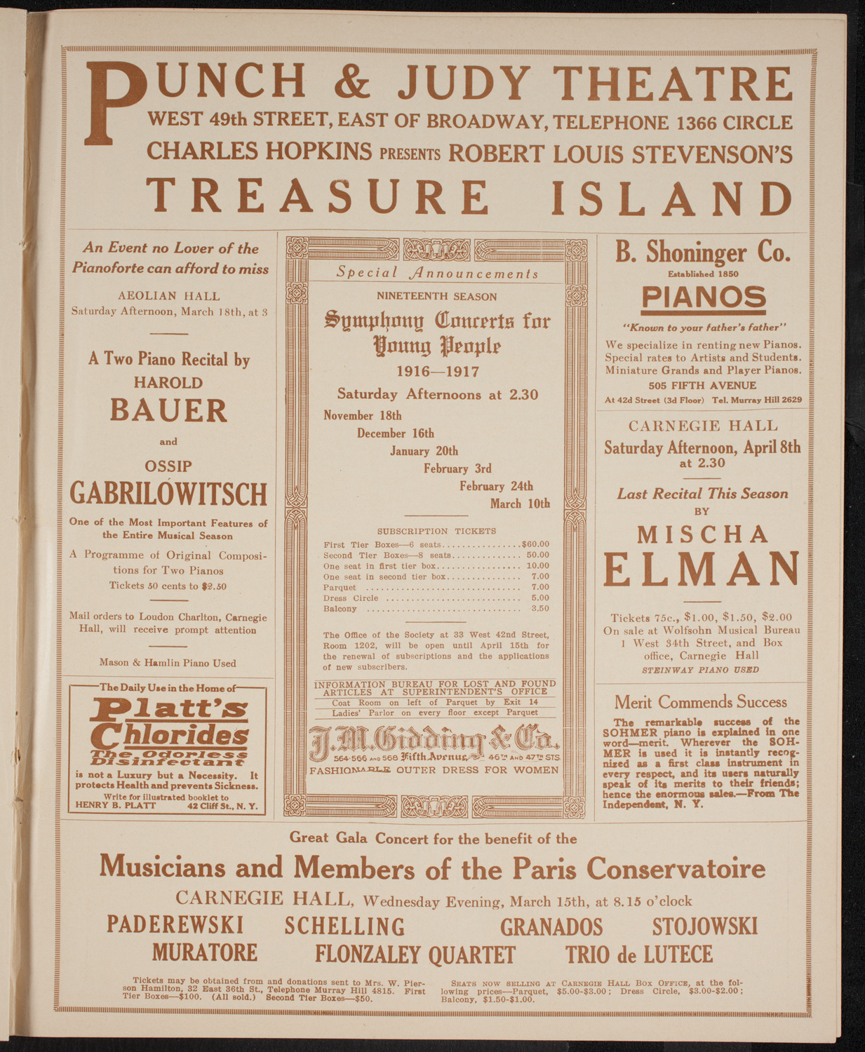 Mass Meeting/ Rally: American Rights Committee, March 13, 1916, program page 9