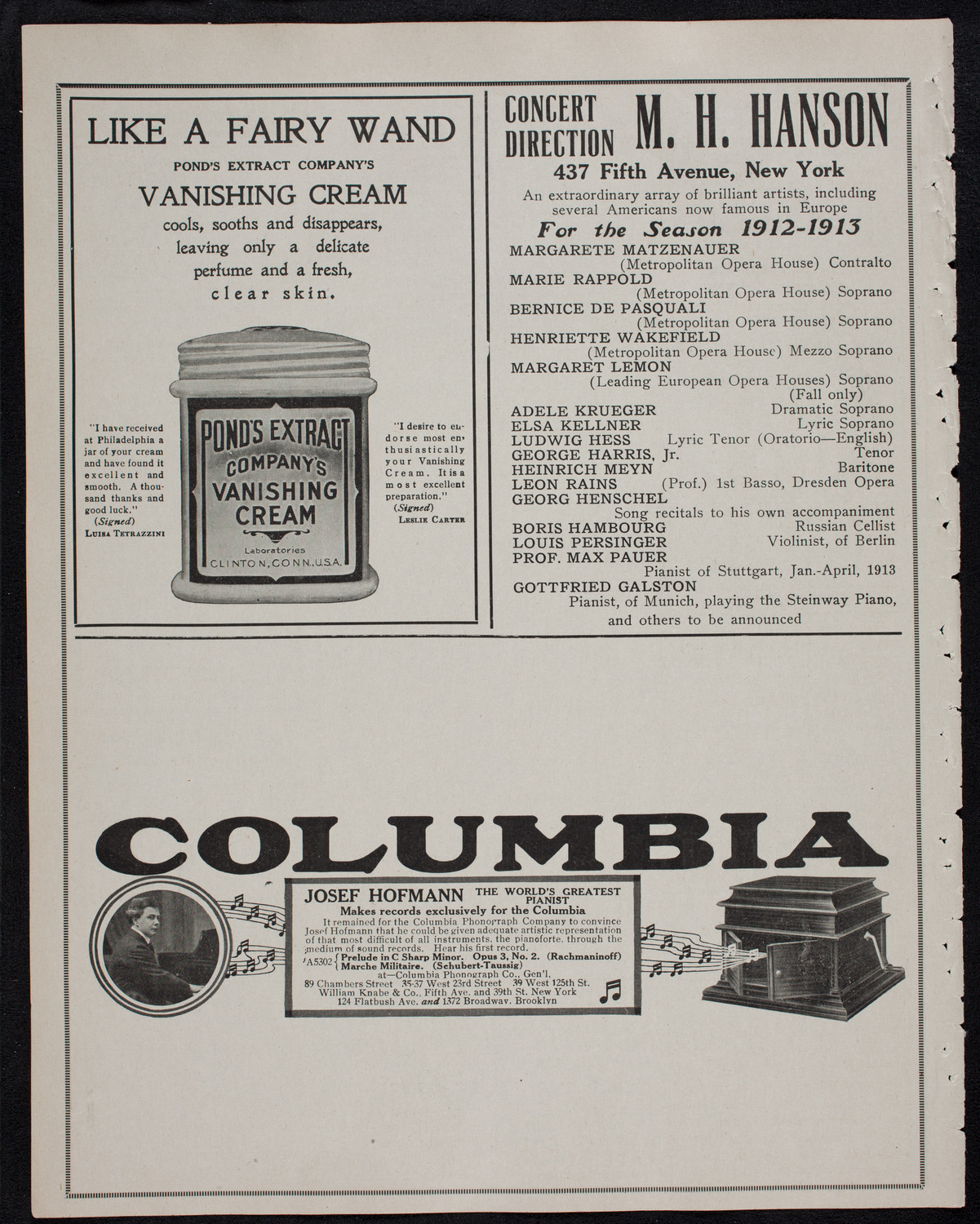 Grand Army of the Republic Memorial Day Exercises, May 30, 1912, program page 8