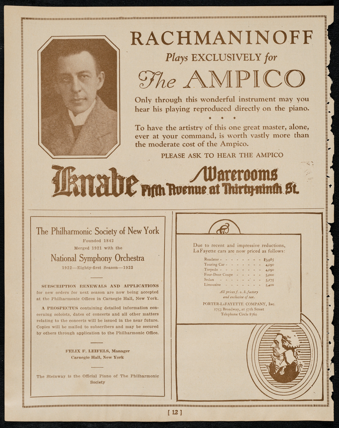 Grand Army of the Republic Memorial Day Exercises, May 30, 1922, program page 10