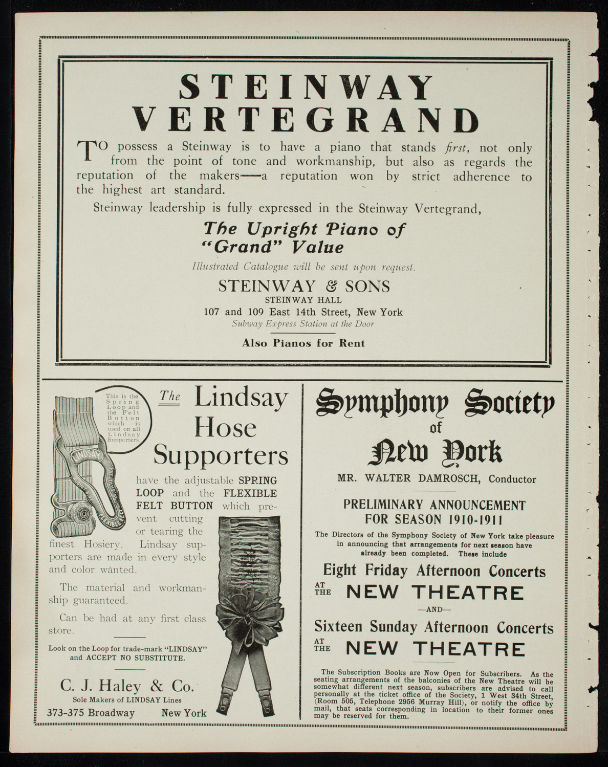 Newman's Illustrated Talks on Travel Topics, October 23, 1910, program page 4