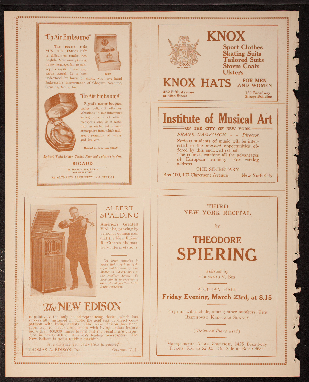 Newman Traveltalks: Peking, March 11, 1917, program page 2