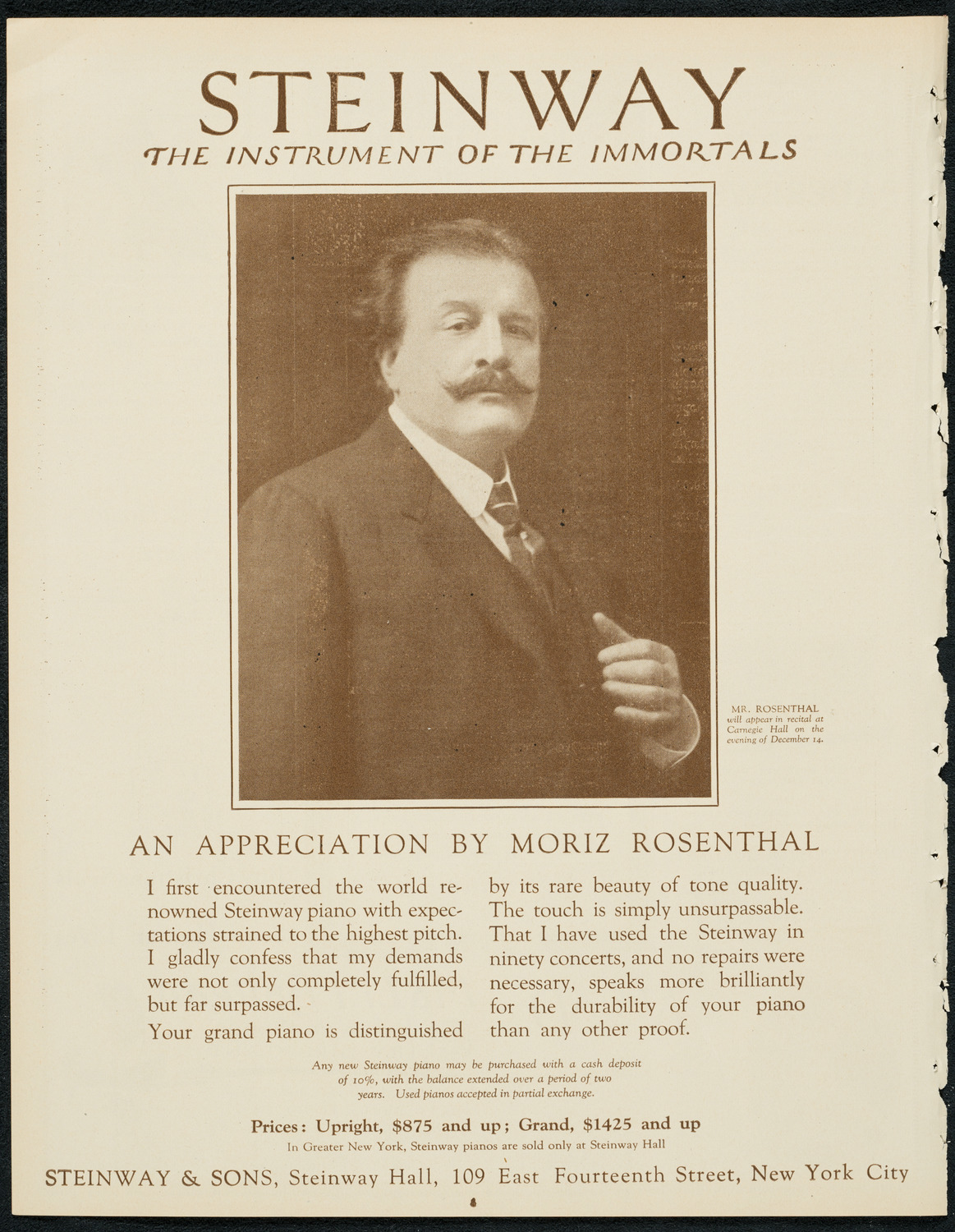 Mignon, A Motion Picture Illustration, December 11, 1923, program page 4