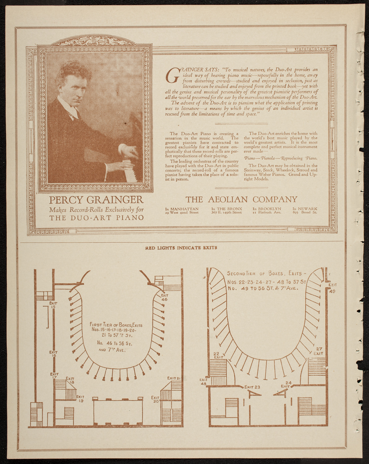 New York Symphony Orchestra, January 29, 1920, program page 10