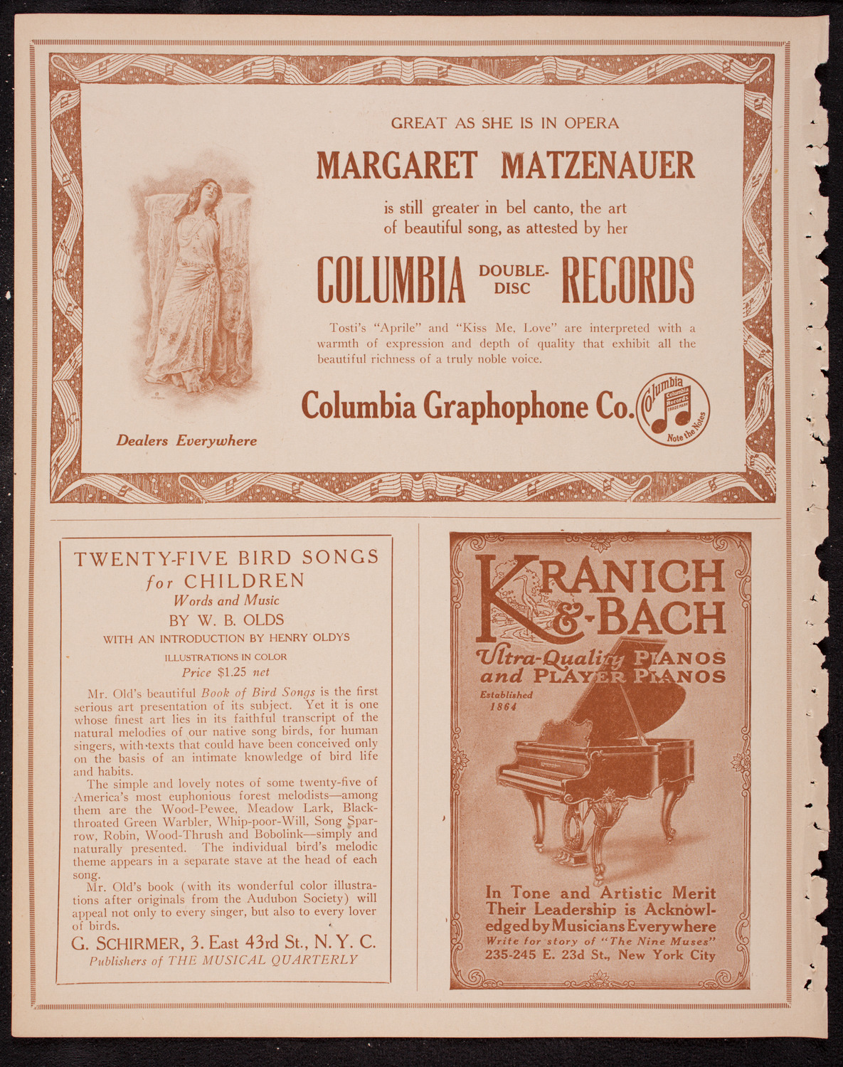 New York Philharmonic, December 15, 1916, program page 6