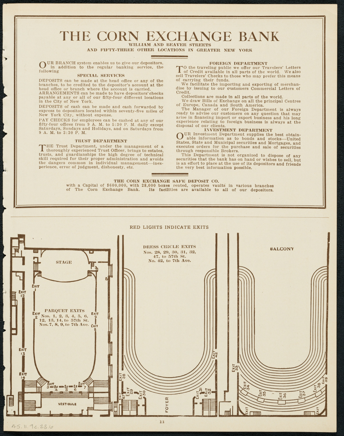 New York Symphony Orchestra: Beethoven Cycle, November 9, 1923, program page 11