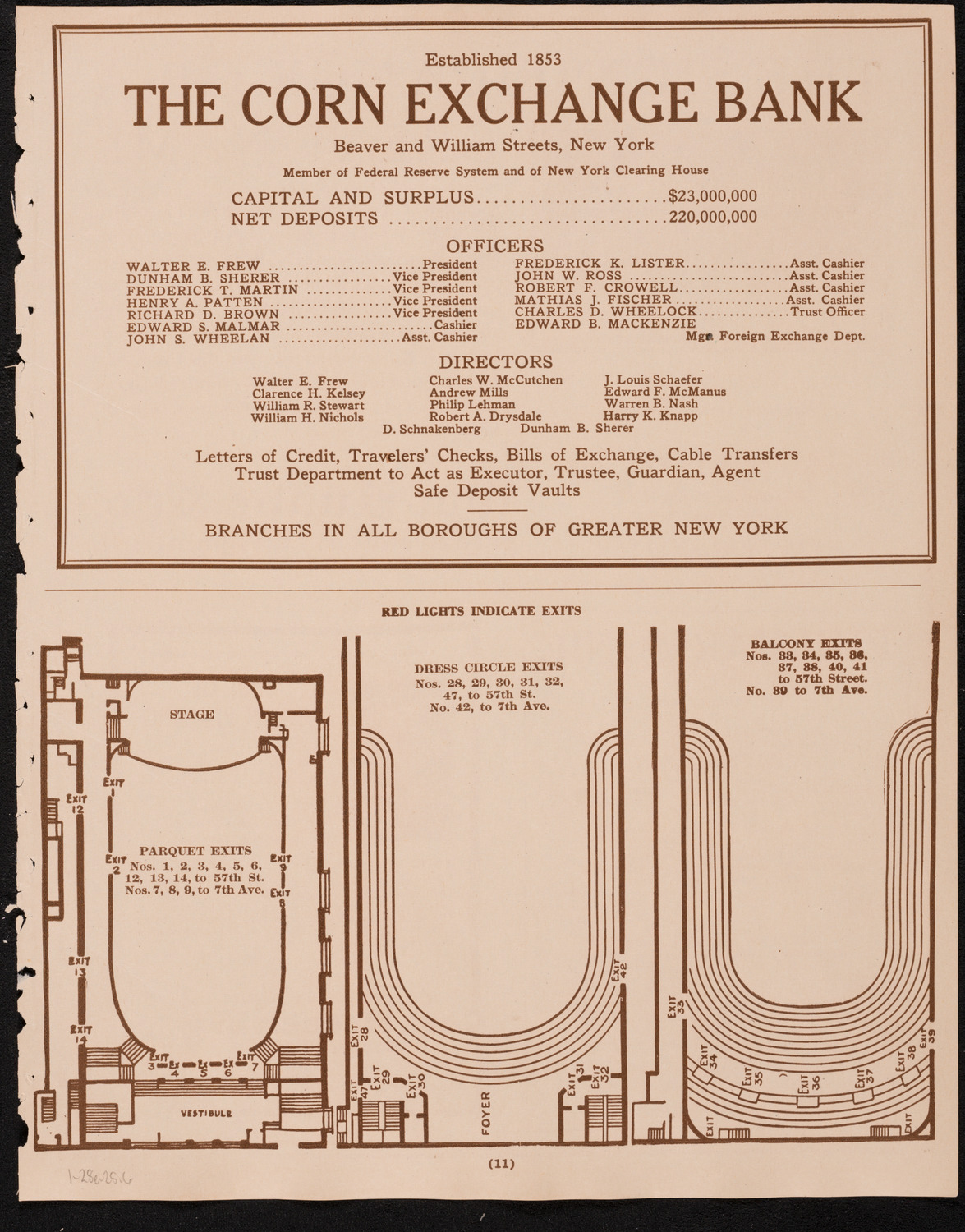 New York Philharmonic Students' Concert, January 28, 1925, program page 11