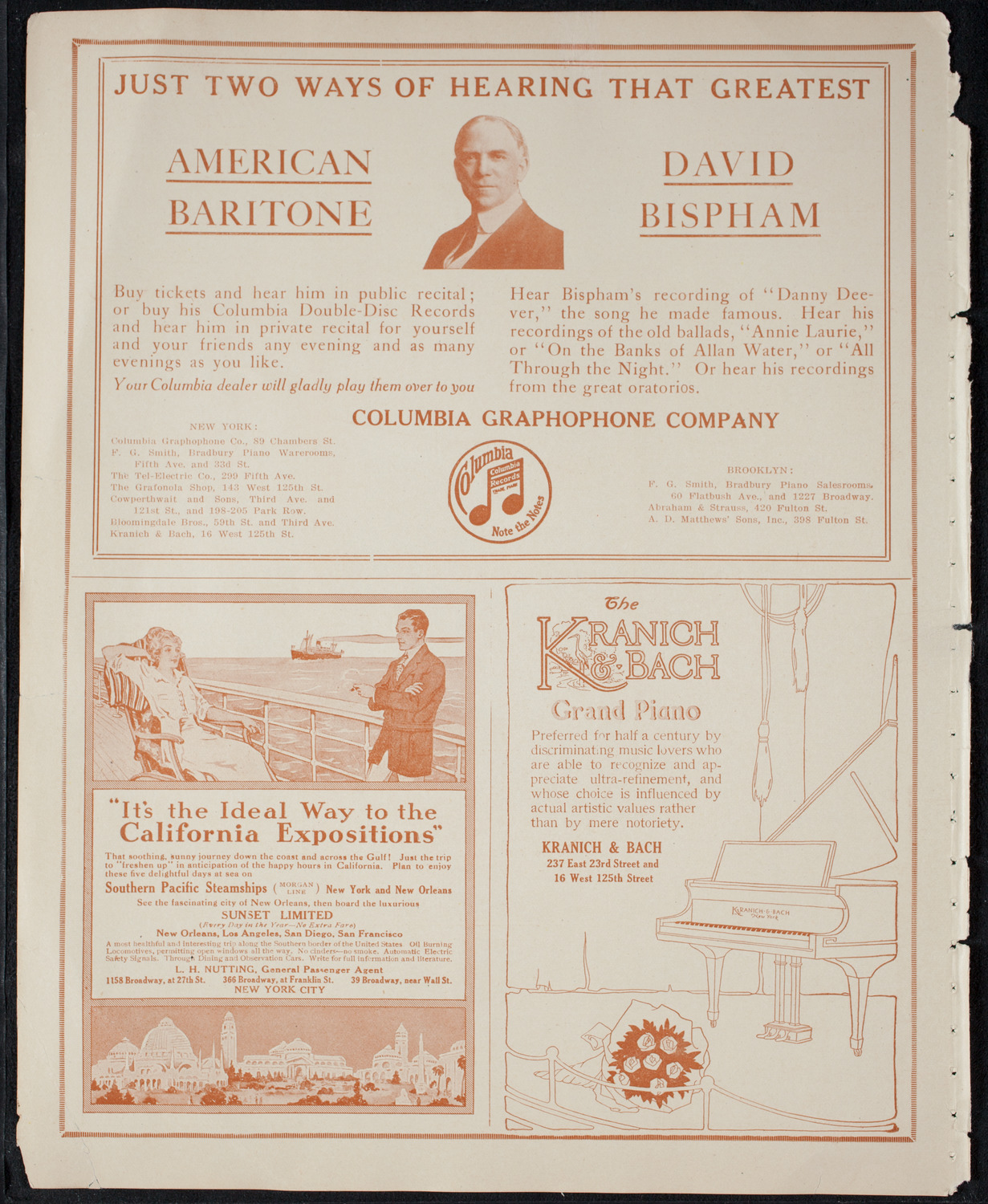 Graduation: College of Dental and Oral Surgery of New York, June 8, 1915, program page 6