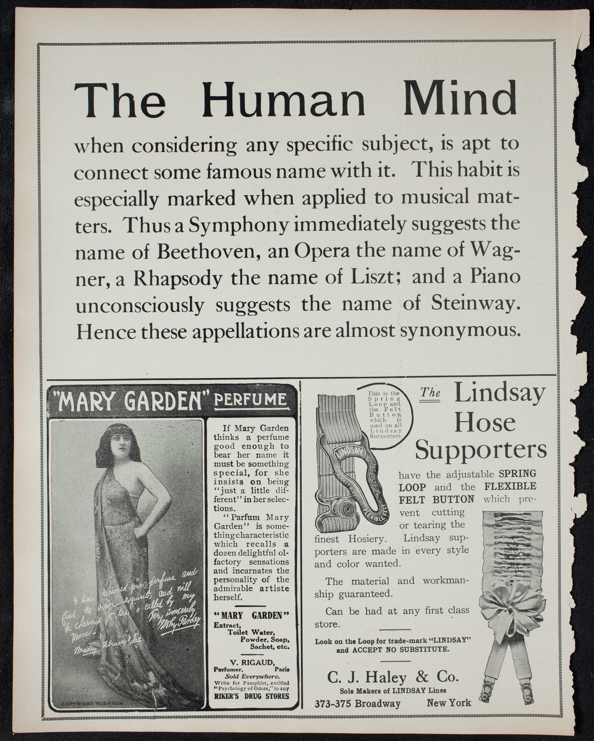 Fannie Bloomfield Zeisler, Piano, January 7, 1911, program page 4
