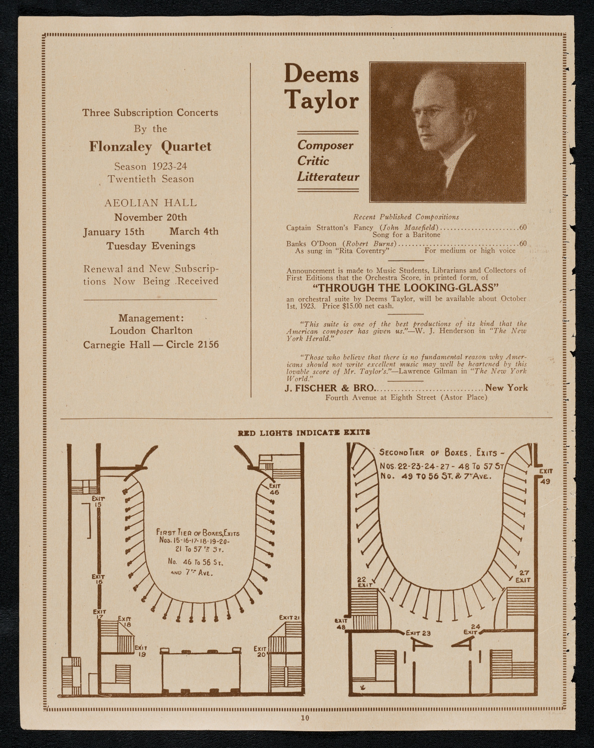 Graduation: Packard Commercial School, May 24, 1923, program page 10