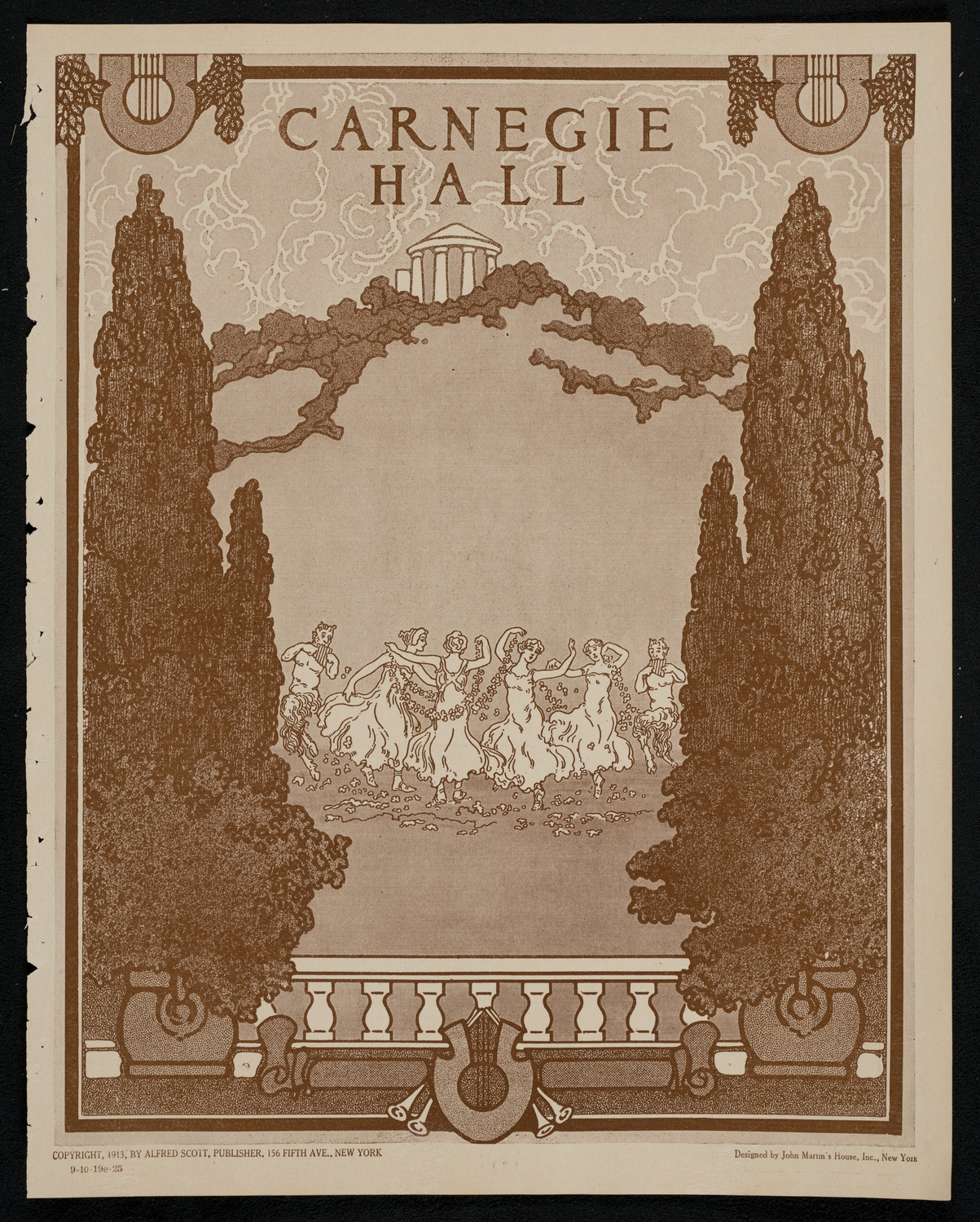 Francis MacMillen, Violin, October 19, 1925, program page 1