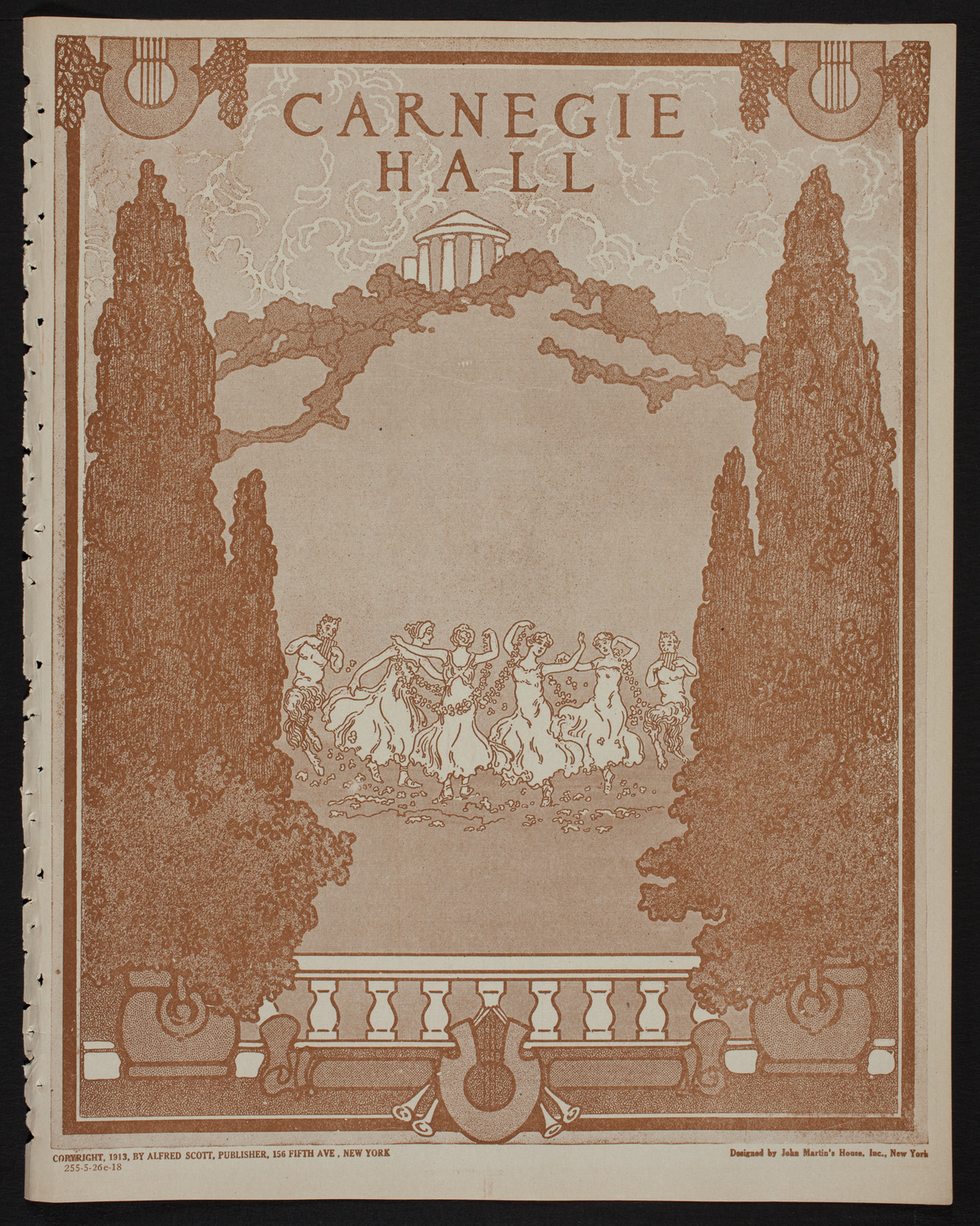British Empire Day Celebration, May 26, 1918, program page 1