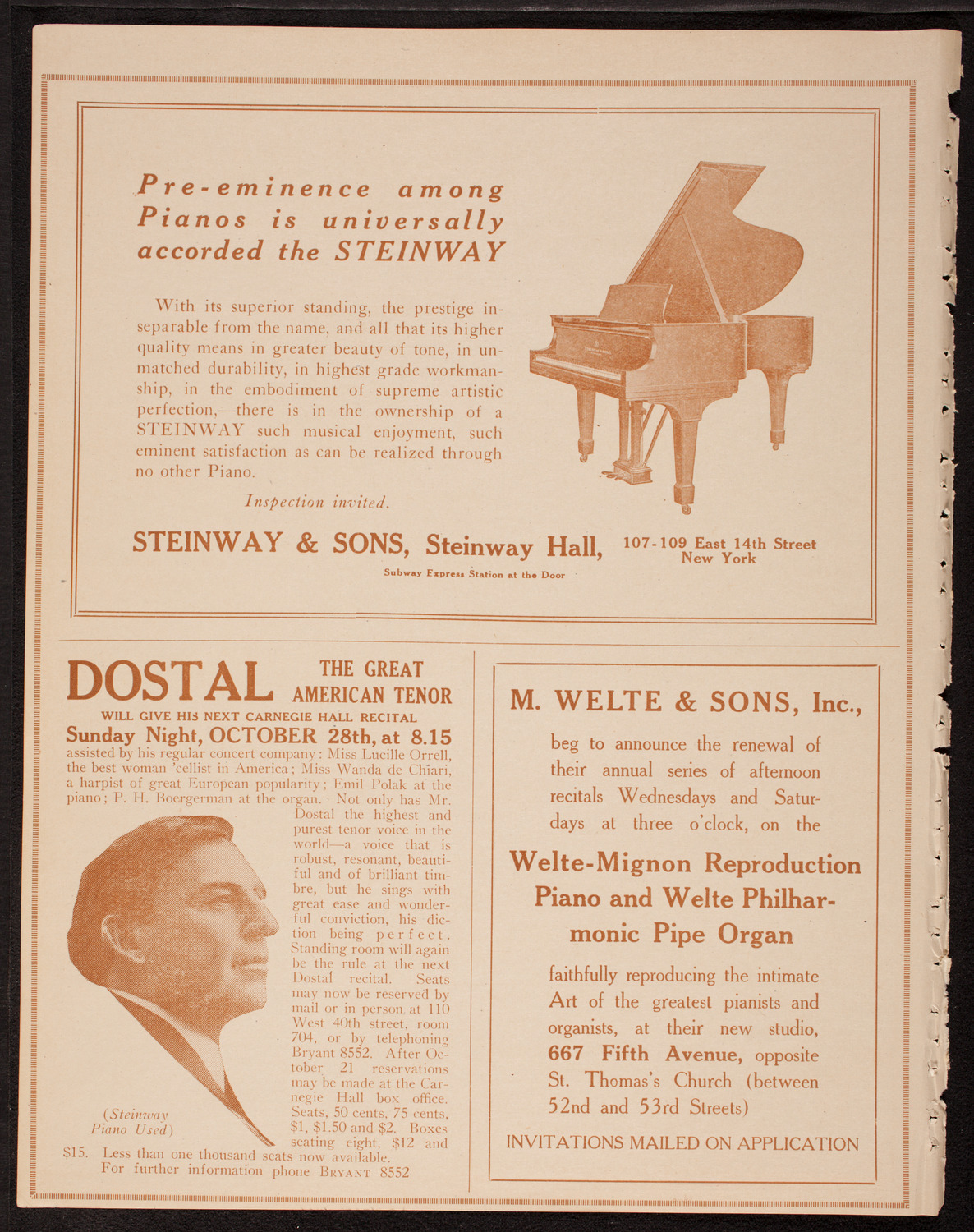 U.S. Navy Band from Great Lakes, Illinois, October 6, 1917, program page 4