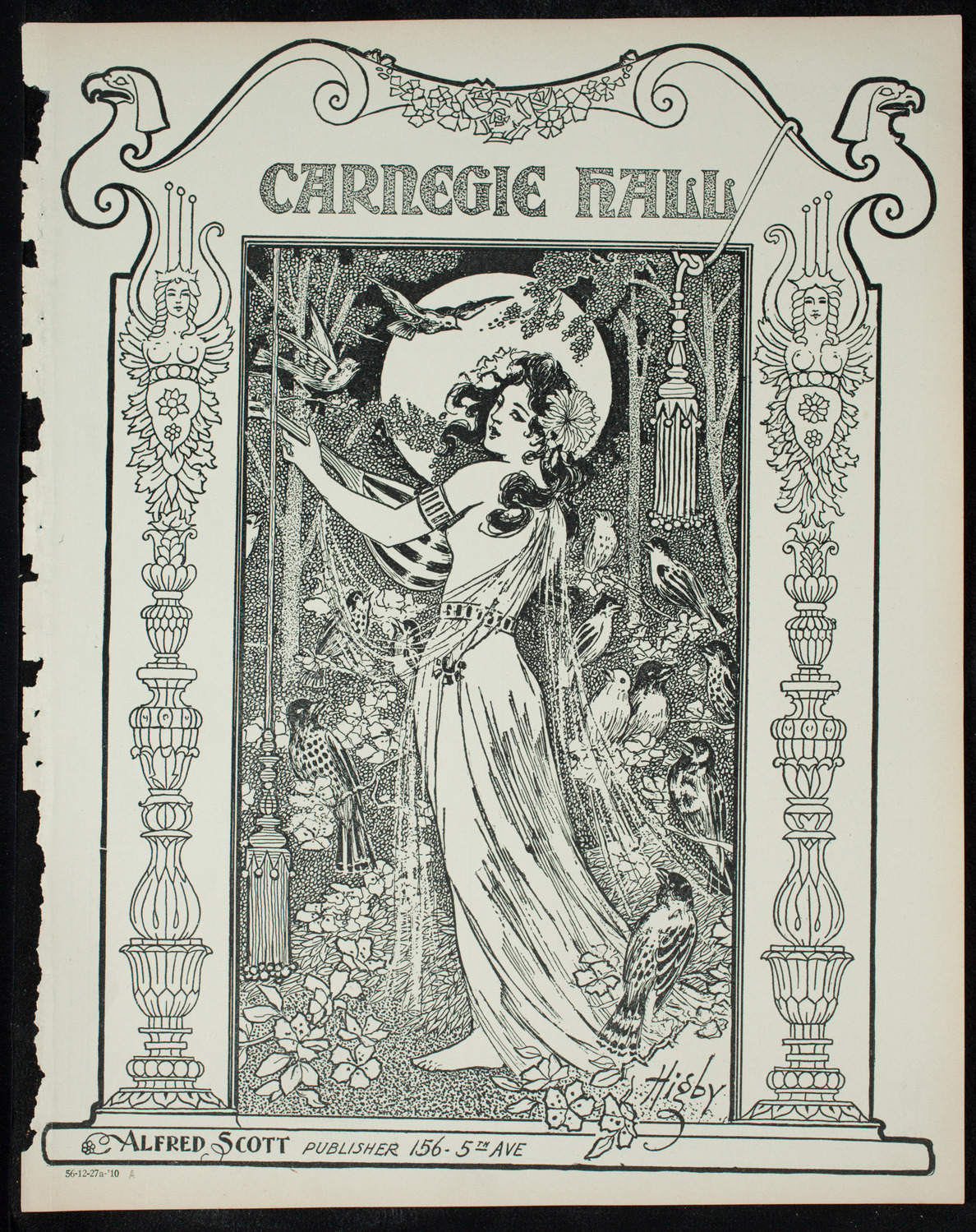 Oratorio Society of New York, December 27, 1910, program page 1