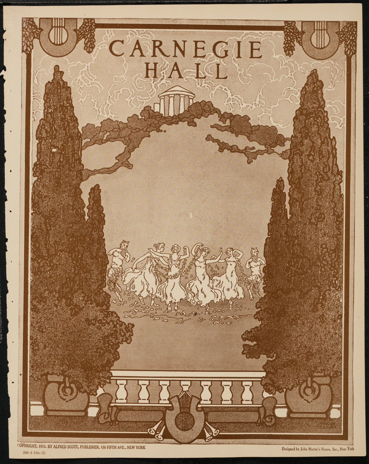Farewell Concert and Meeting for R. Abramowitch, April 19, 1925, program page 1