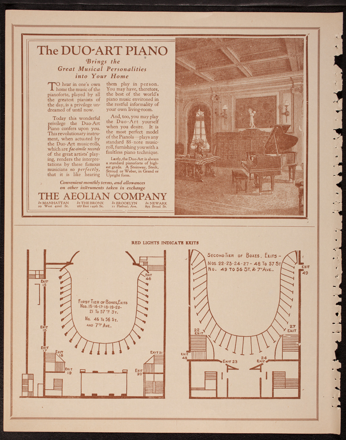 New Symphony Orchestra, December 28, 1919, program page 10