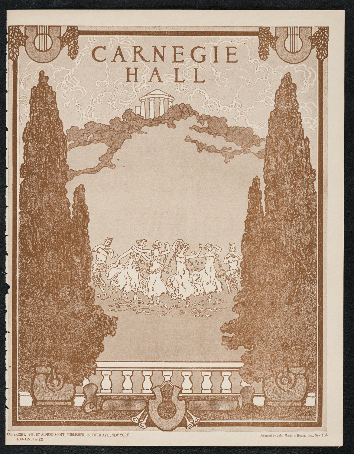 Isa Kremer, Soprano, December 31, 1922, program page 1