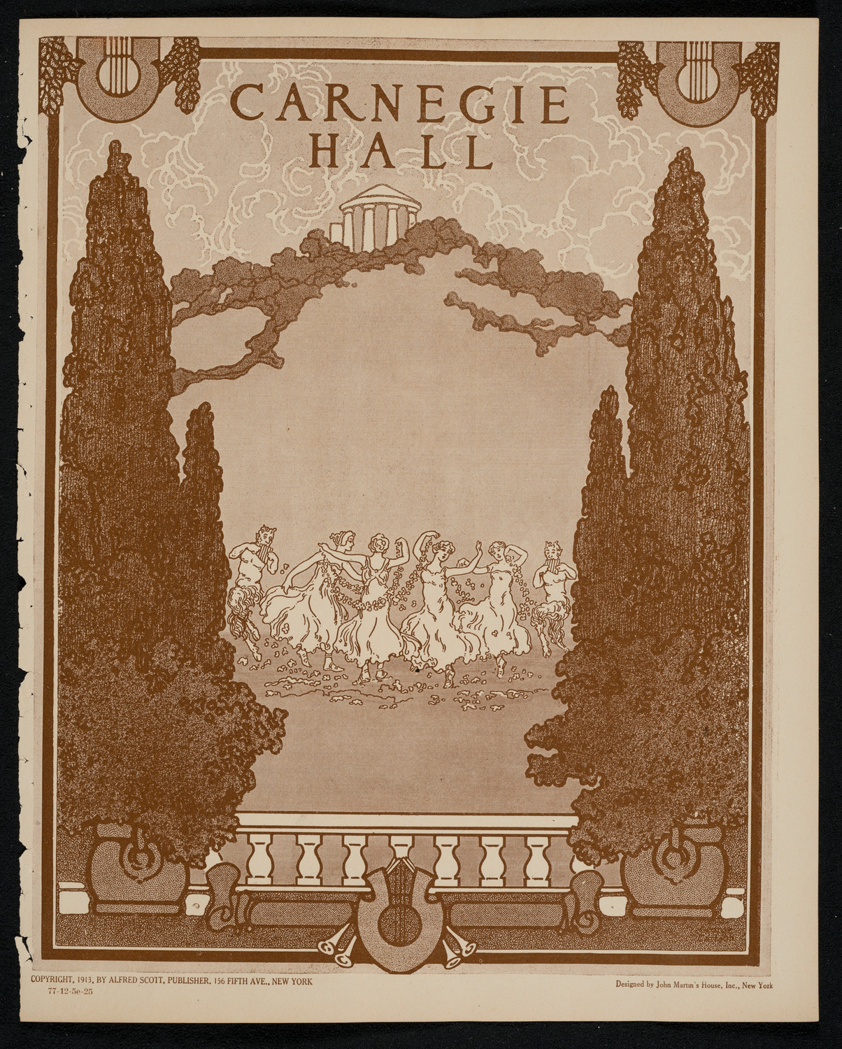 State Symphony Orchestra of New York, December 5, 1925, program page 1