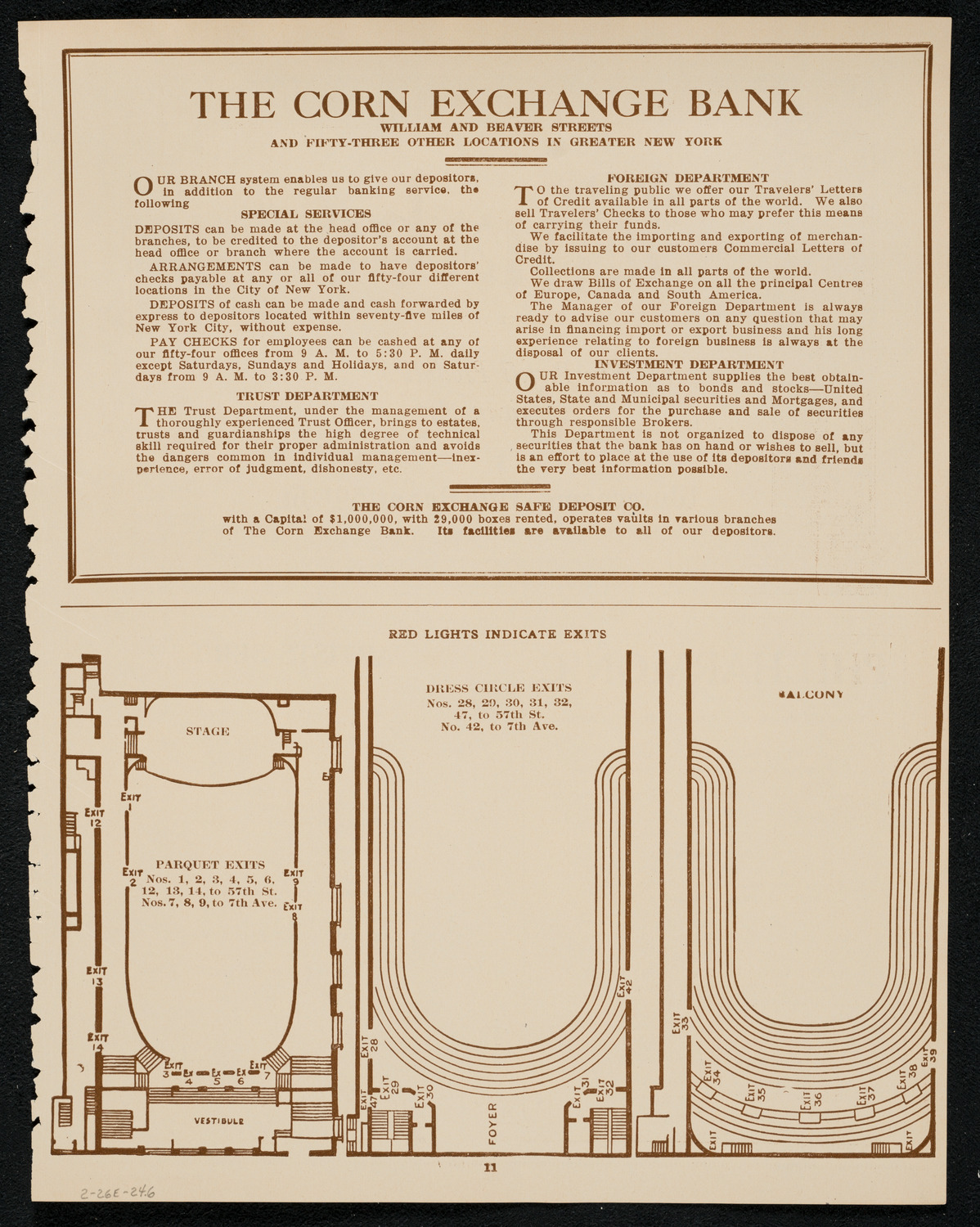 Lecture by Captain Frank Hurley, February 26, 1924, program page 11