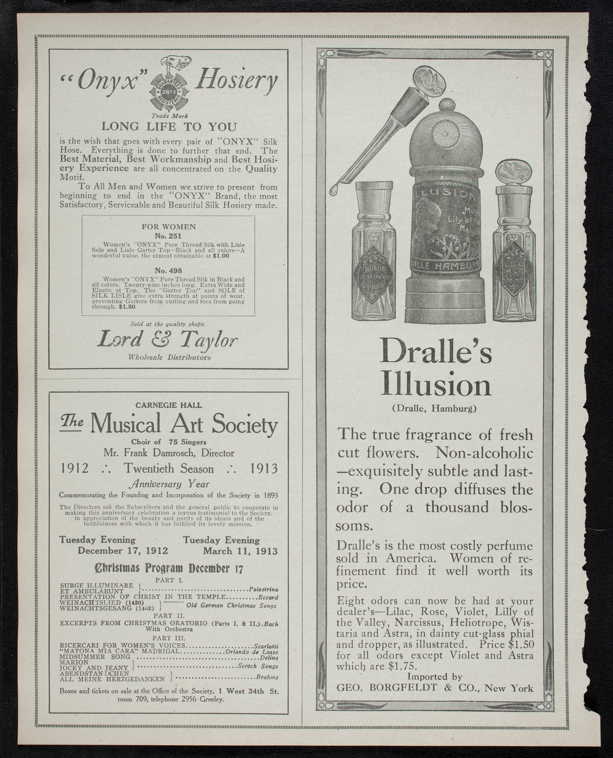 R.G. Knowles Travel Studies: China, November 25, 1912, program page 8